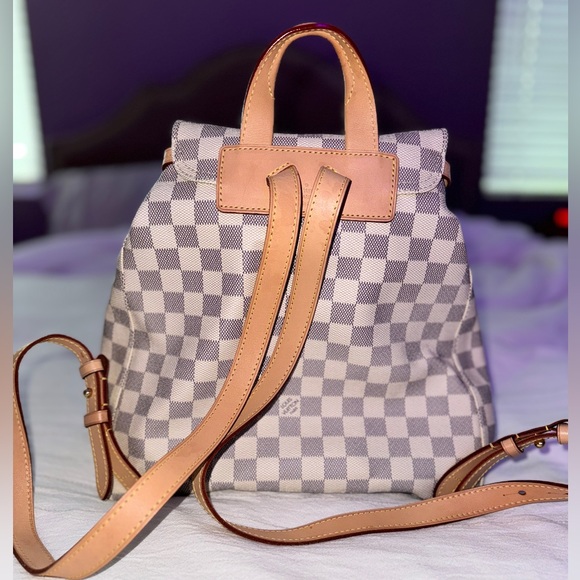 Louis Vuitton Sperone Backpack in Damier Azur Canvas | Mint Condition - Picture 4 of 6